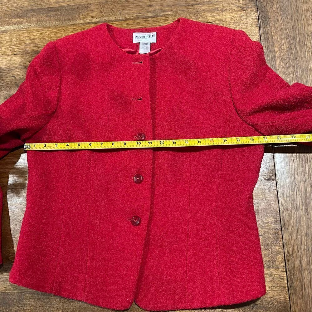 Pendleton Blazer Sz 12 - image 6